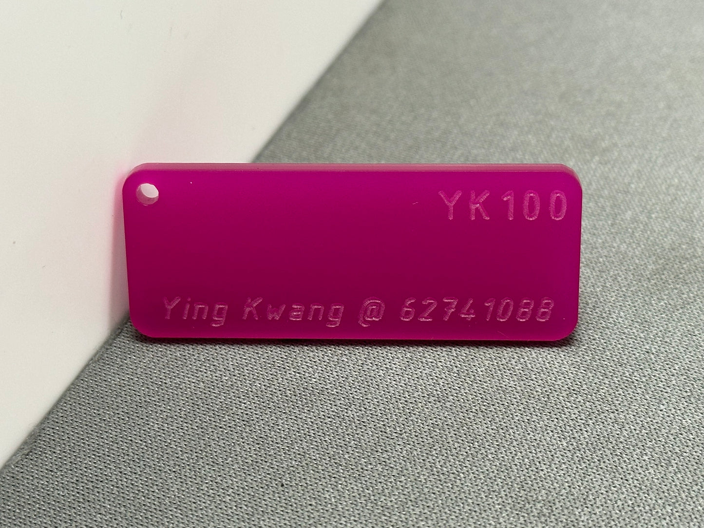 3MM YK100 TRANSLUCENT MAROON