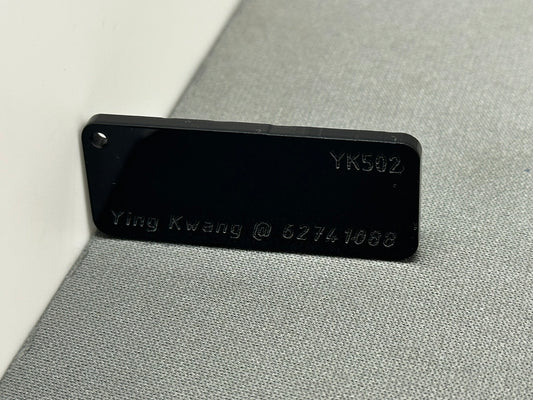 3MM YK502 OPAQUE BLACK