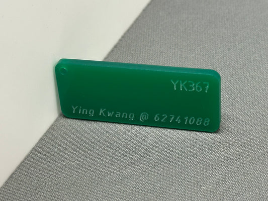 3MM YK367 TRANSLUCENT GREEN