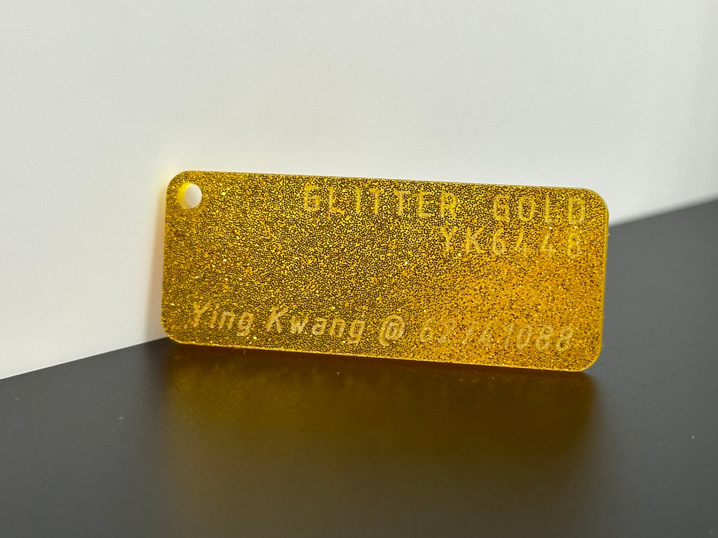 3mm YK6448 GLITTER GOLD