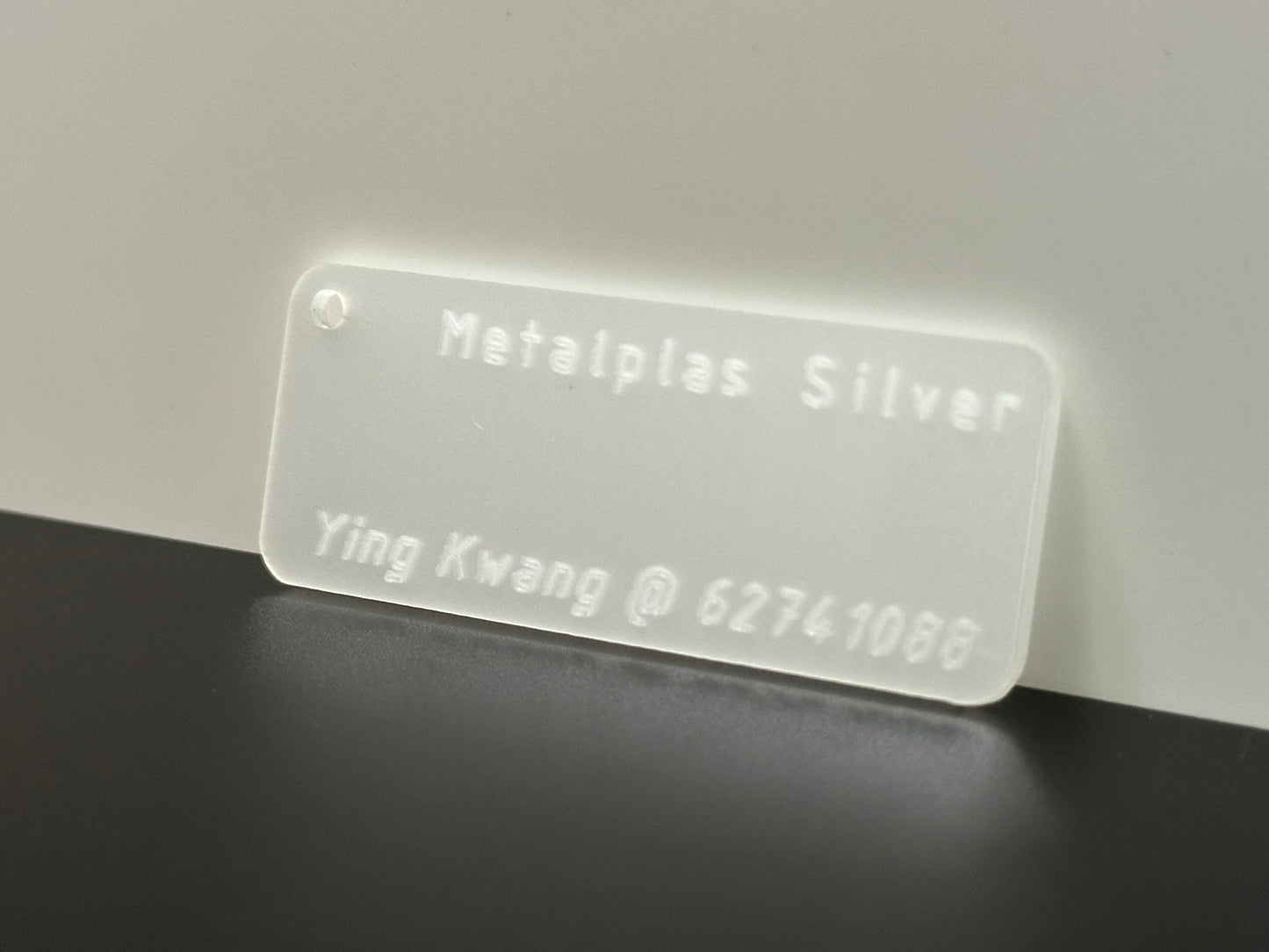 2mm PB001 METALLIC SILVER