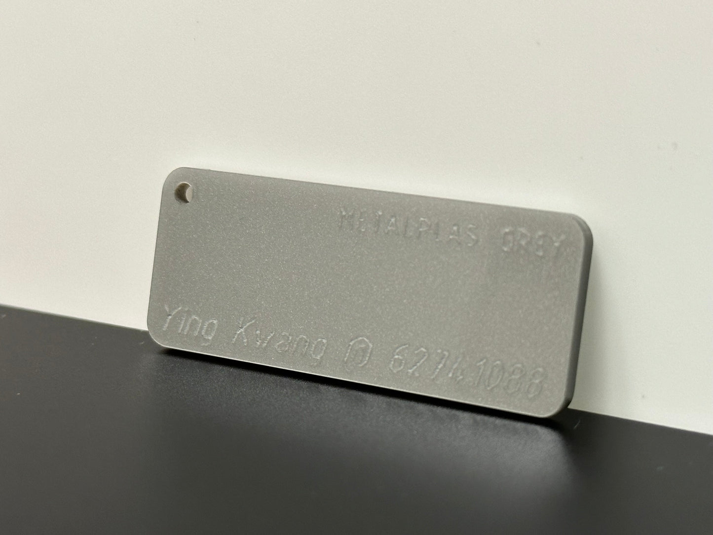 2mm PB001B METALLIC GREY