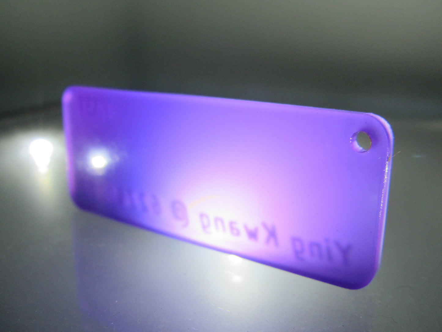 3MM YK137 TRANSLUCENT LIGHT PURPLE