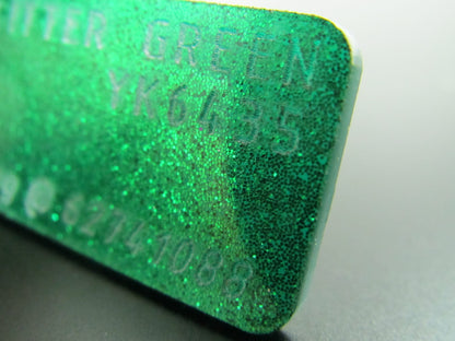 3mm YK6435 GLITTER GREEN